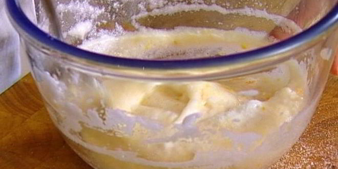 Рецепт суфле из взбитых яиц с курагой