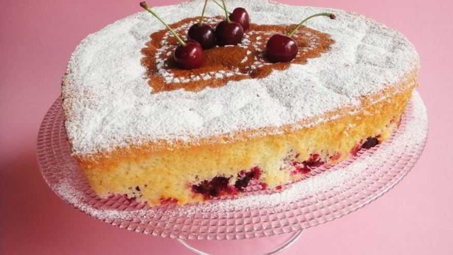 Рецепт суфле с вишнями