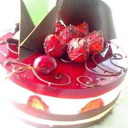 Рецепт Торта-суфле с фруктами в желе