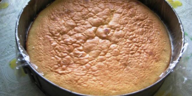 Рецепт торта-суфле с фруктами