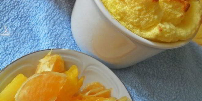 Рецепт цитрусового суфле с апельсином