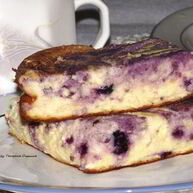 Рецепт Творожного суфле с черникой