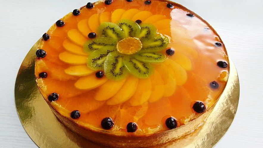 Рецепт творожного суфле с фруктами