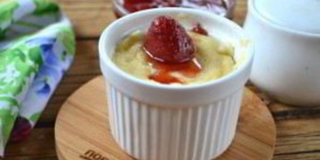 Рецепт творожного суфле в микроволновке