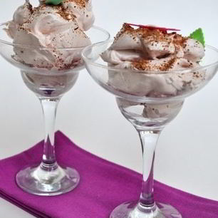 Рецепт Вишневого крема-суфле