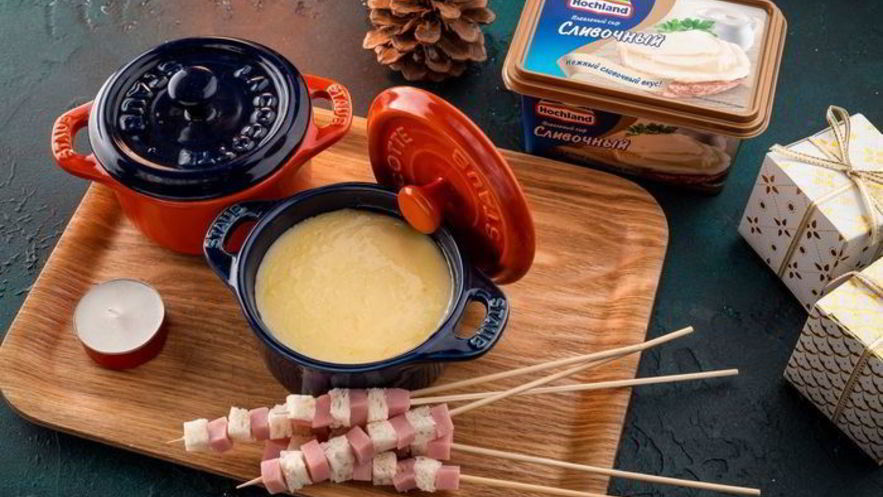 Рецепт сырного фондю