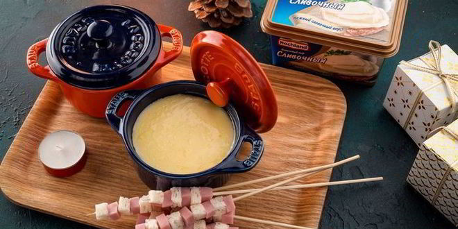 Рецепт сырного фондю