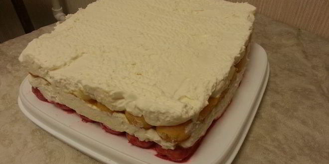 Рецепт фруктового тирамису для детей