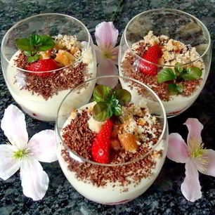 Рецепт Клубнично-ванильного тирамису