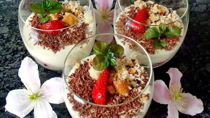 Рецепт Клубнично-ванильного тирамису