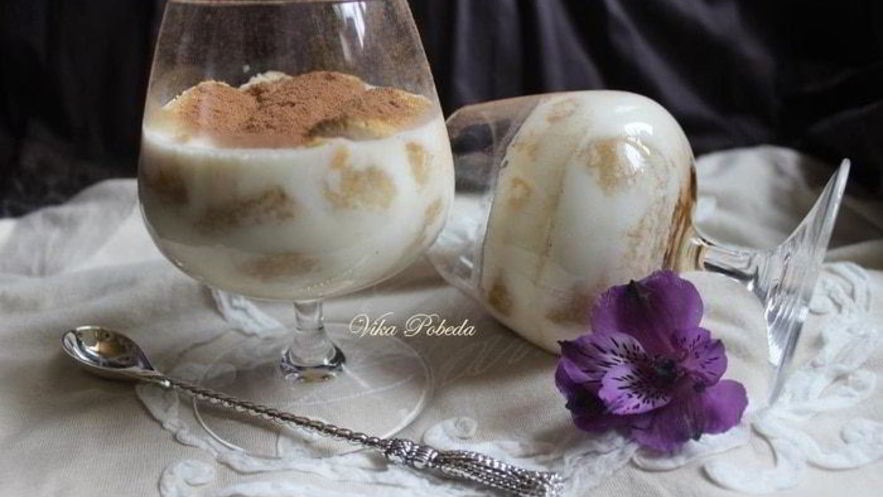 Рецепт панны котта тирамису