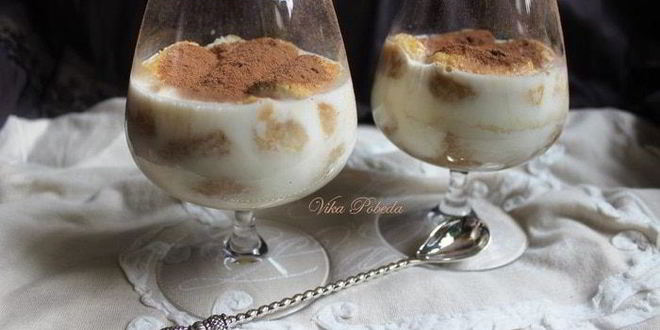 Рецепт панны котта тирамису