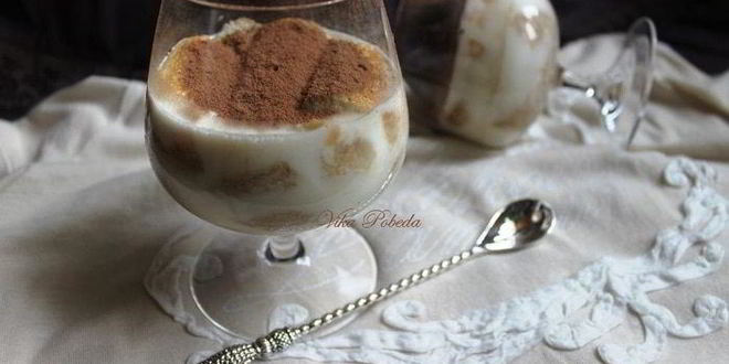 Рецепт панны котта тирамису