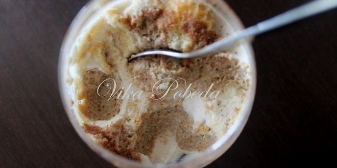 Рецепт панны котта тирамису