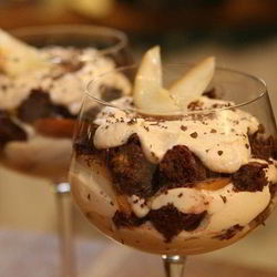 Рецепт Шоколадного тирамису с грушей