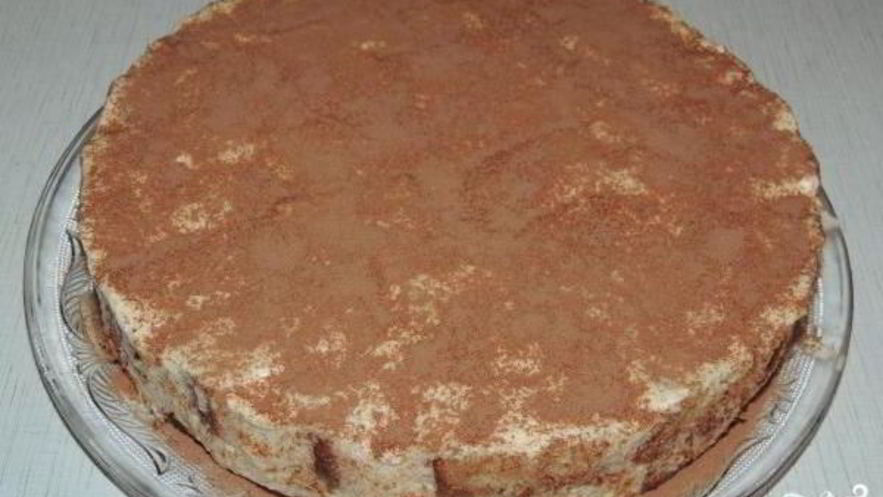 Рецепт тирамису без савоярди