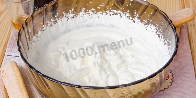 Рецепт тирамису без яиц с маскарпоне