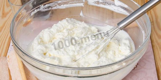 Рецепт тирамису без яиц с маскарпоне