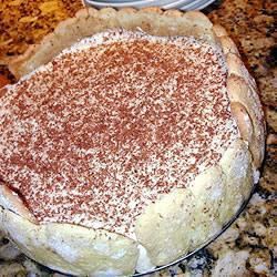 Рецепт Тирамису без яиц с яблочным пюре