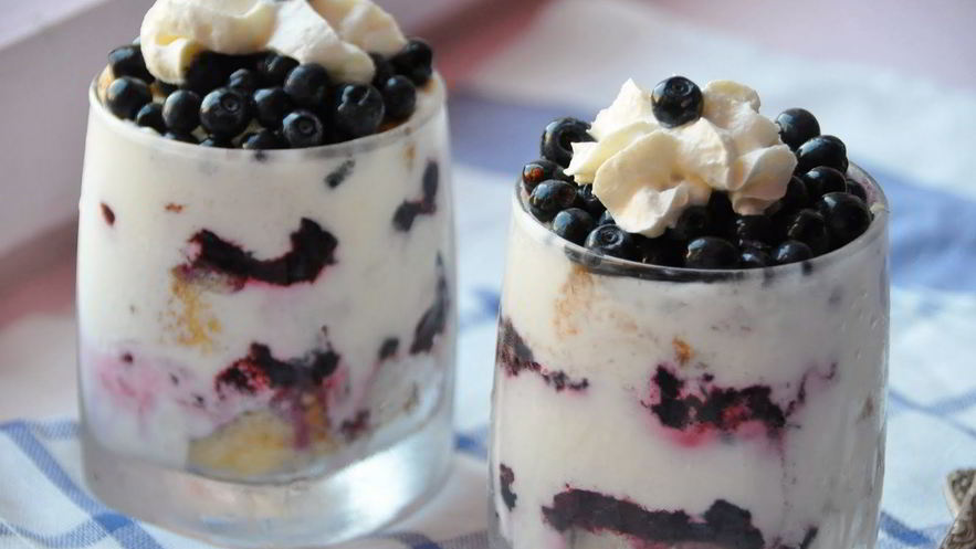 Рецепт тирамису с черникой