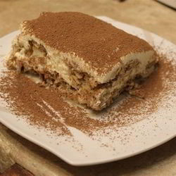 Рецепт Тирамису с геркулесом и отрубями