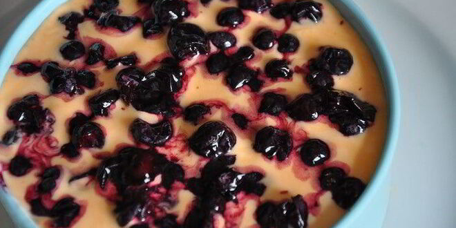 Рецепт тирамису с голубикой и апельсиновым кремом