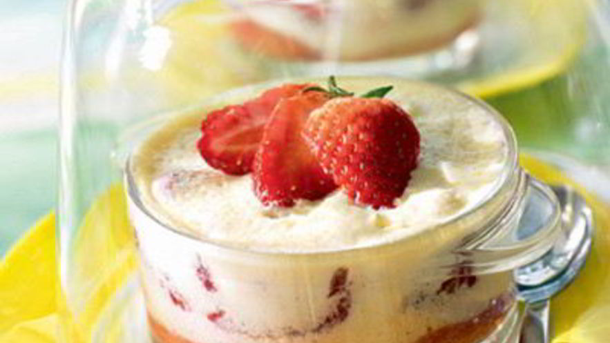 Рецепт тирамису с клубникой