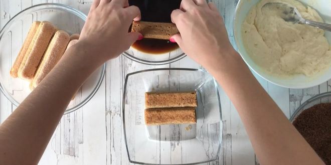 Рецепт тирамису с творогом