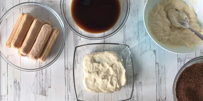 Рецепт тирамису с творогом