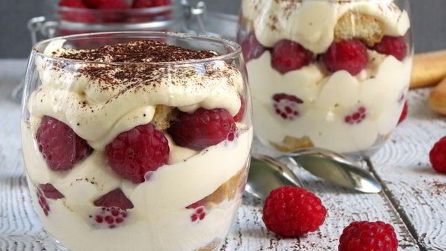 Рецепт тирамису с ягодами