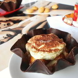 Рецепт Тирамису в шоколадных чашах