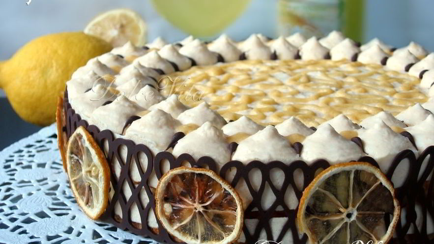 Рецепт торта-десерта лимонного тирамису