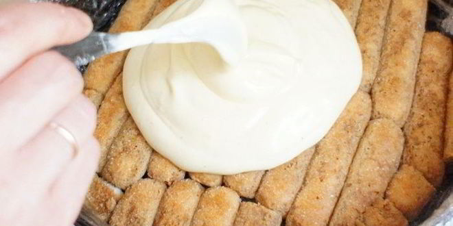 Рецепт торта-мороженого семифредо-тирамису