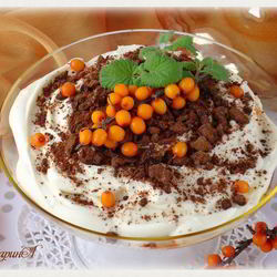 Рецепт Ванильно-облепихового тирамису