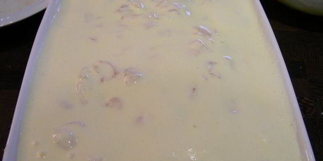 Рецепт экзотического тирамису с личи, ананасом и кокосом