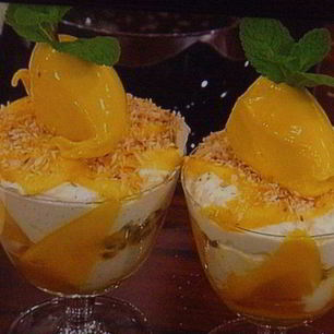 Рецепт Экзотического мангового Тирамису