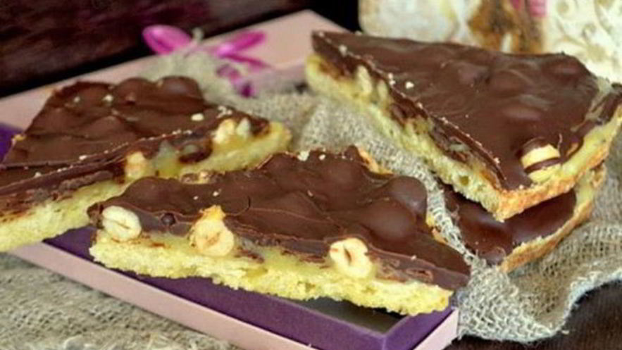 Рецепт треугольников три слоя на десерт