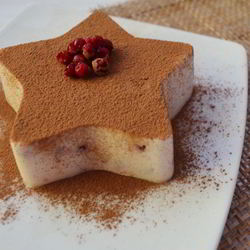 Рецепт Творожного десерта с брусникой