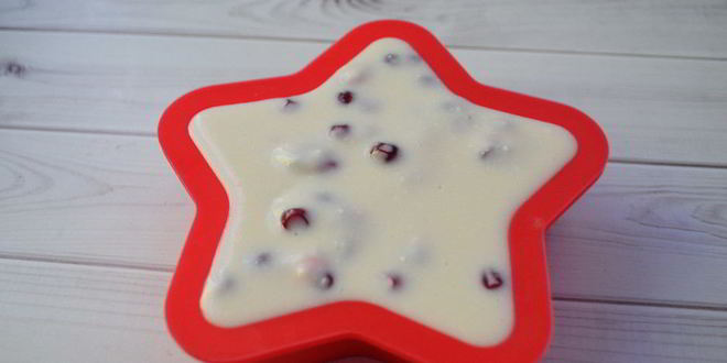 Рецепт творожного десерта с брусникой