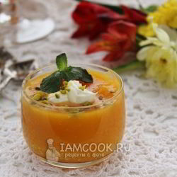 Рецепт Тыквенного десерта с цитрусовым вкусом