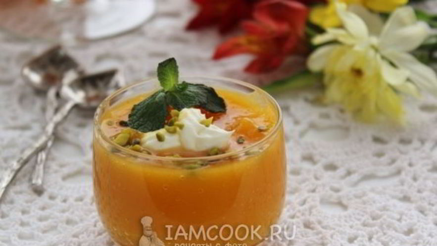 Рецепт тыквенного десерта с цитрусовым вкусом