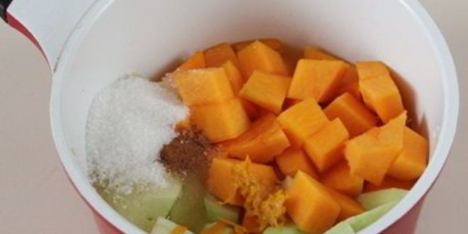 Рецепт тыквенного десерта с цитрусовым вкусом