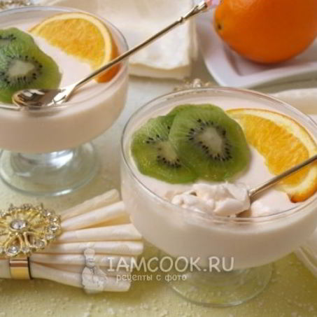 Рецепт Воздушного сметанного десерта