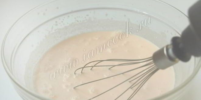 Рецепт воздушного сметанного десерта