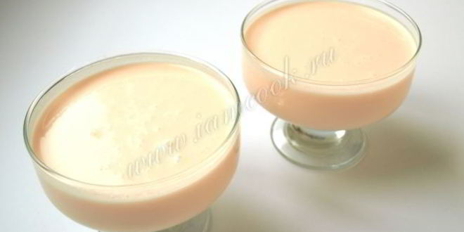 Рецепт воздушного сметанного десерта