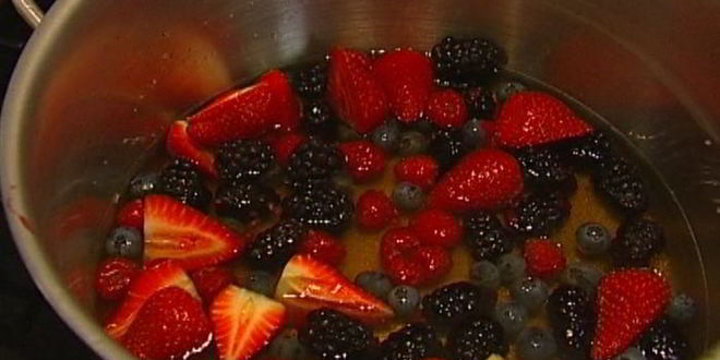 Рецепт ягодного пудинга