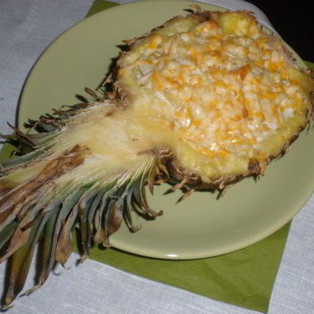 Рецепт Запеченых ананасов тропик