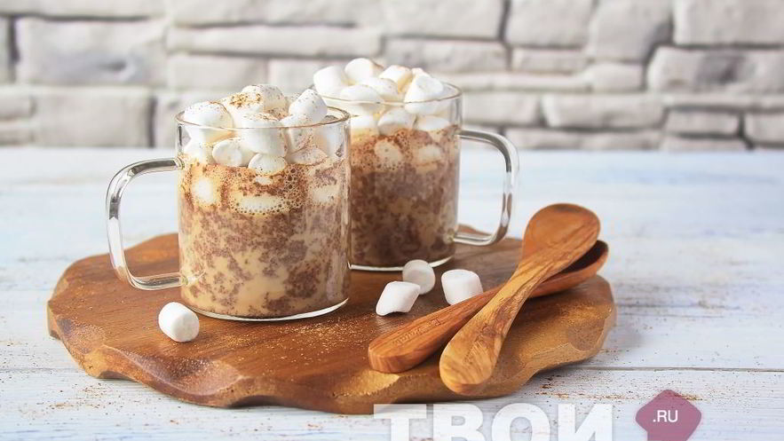 Рецепт какао с маршмеллоу