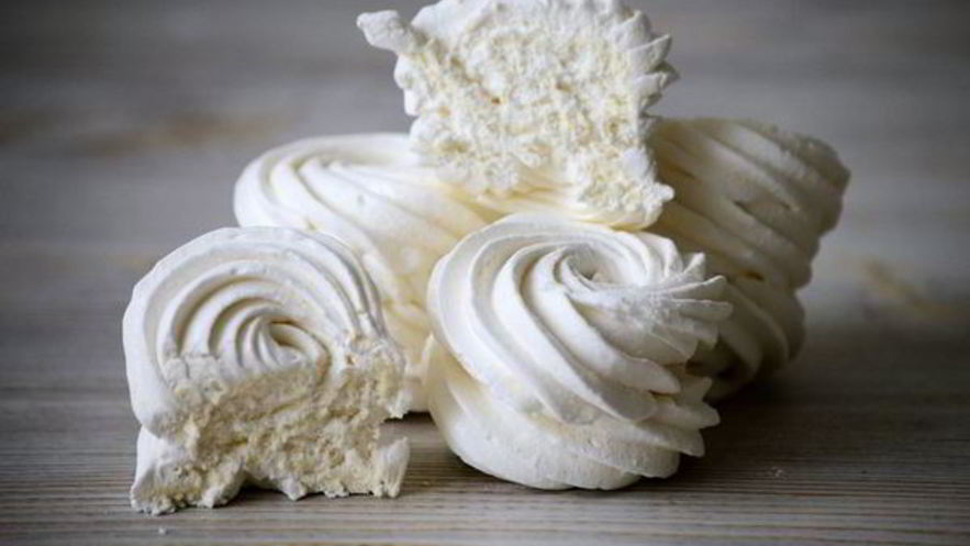 Рецепт ванильно-яблочного зефир по-домашнему