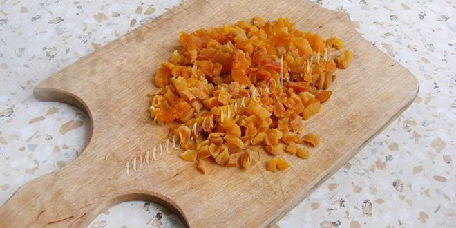 Рецепт желе из ряженки и кураги